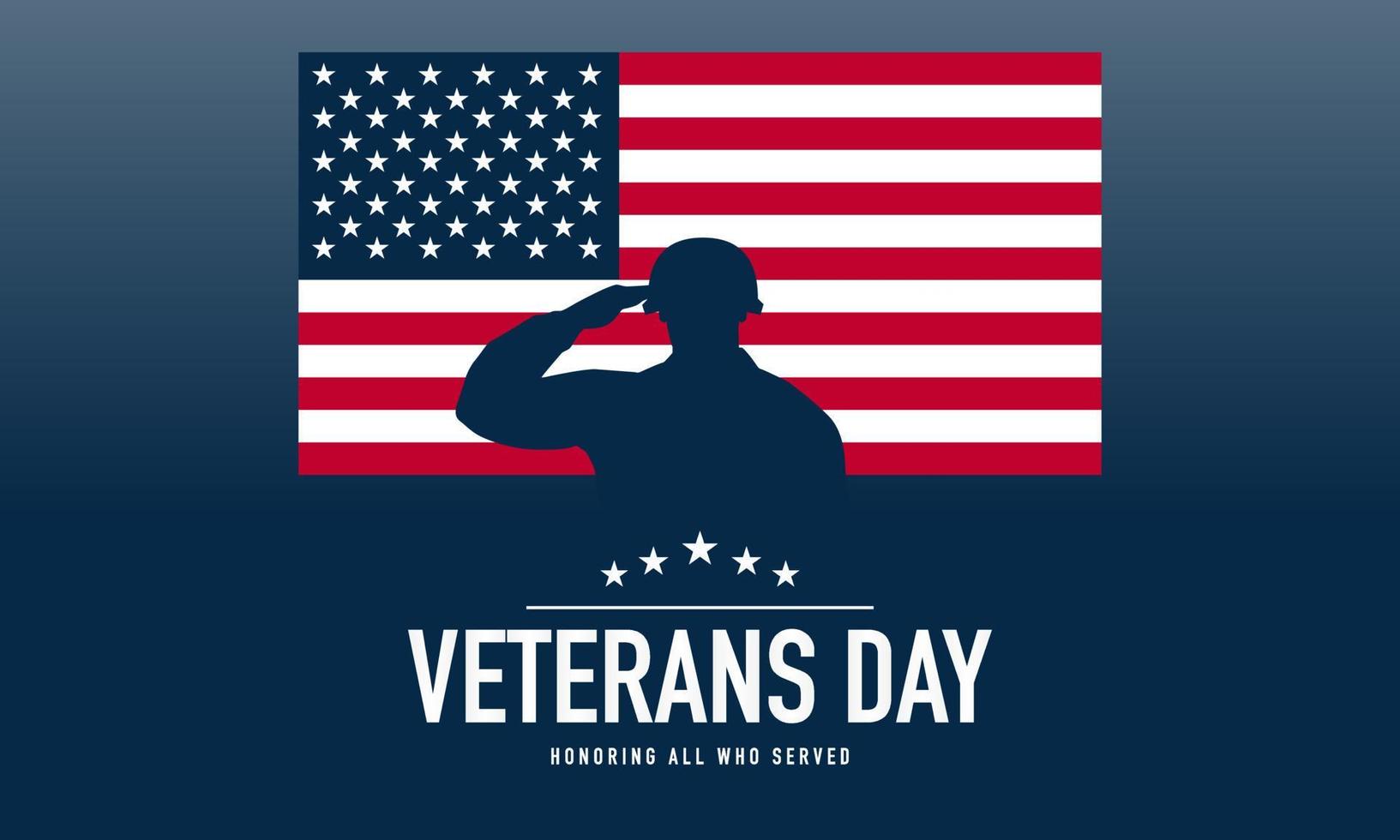 Veterans Day Background Design. vector