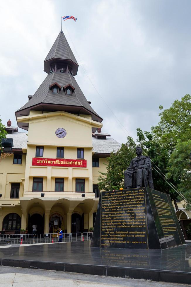 Thammasat University Tha Prachan Pier BANGKOK THAILAND14 NOVEMBER 2019Thammasat University Tha Prachan Pier.on BANGKOK THAILAND14 NOVEMBER 2028 photo