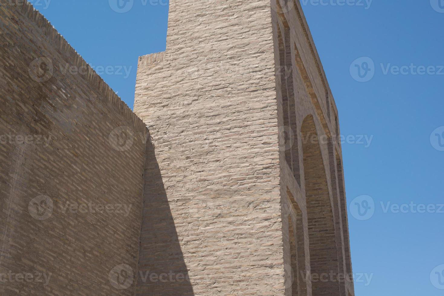 Ancient architecture of Central Asia and East photo