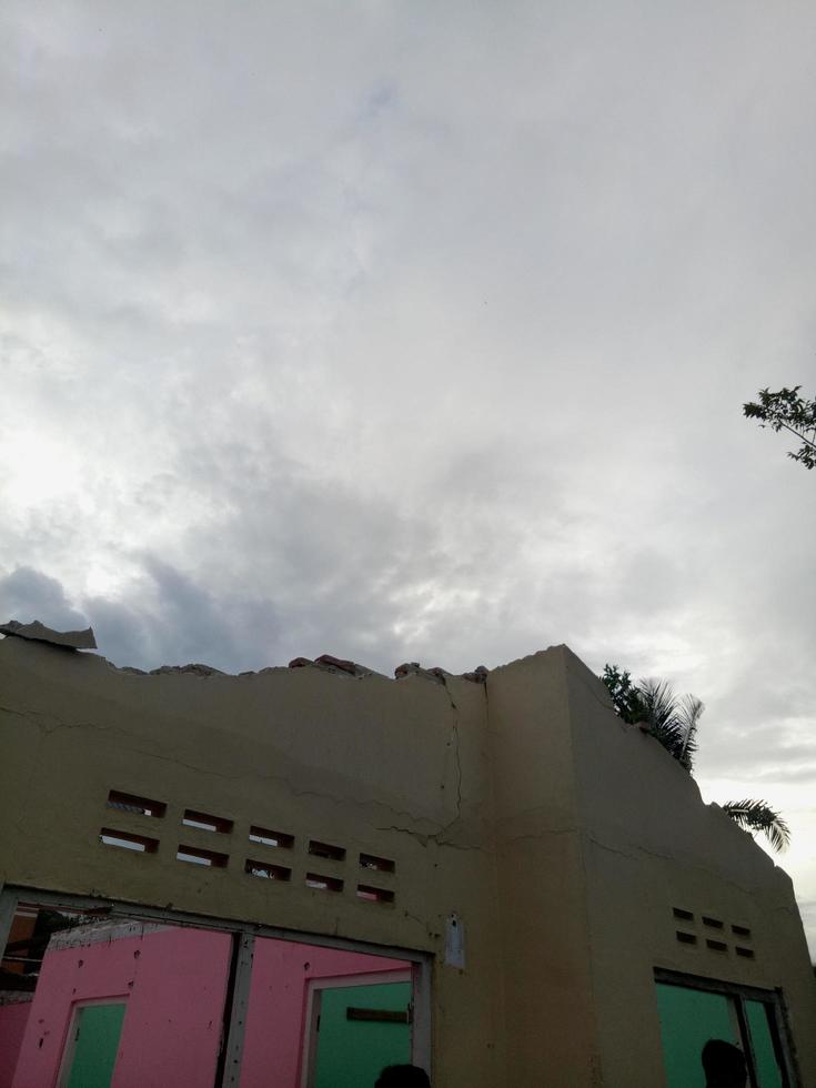 houses were torn down due to land disputes photo