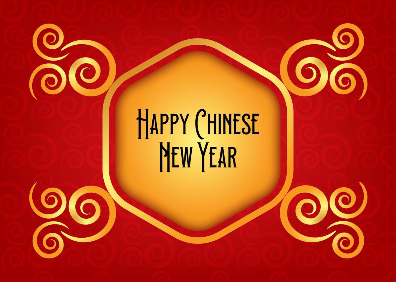 Happy Chinese New Year Background vector