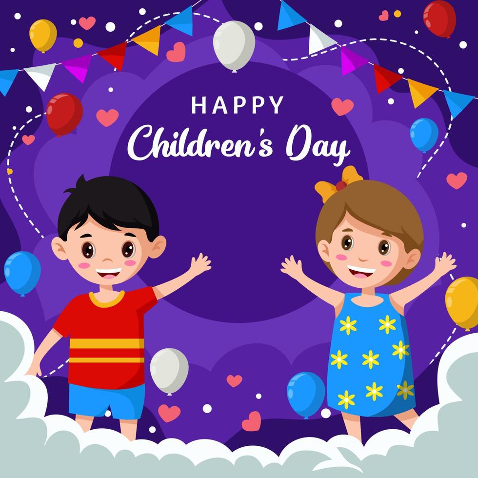 Happy Children's Day vector