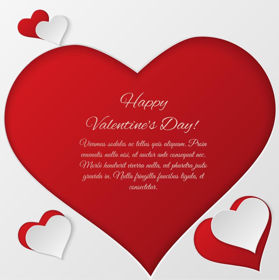 Valentine's day vector background