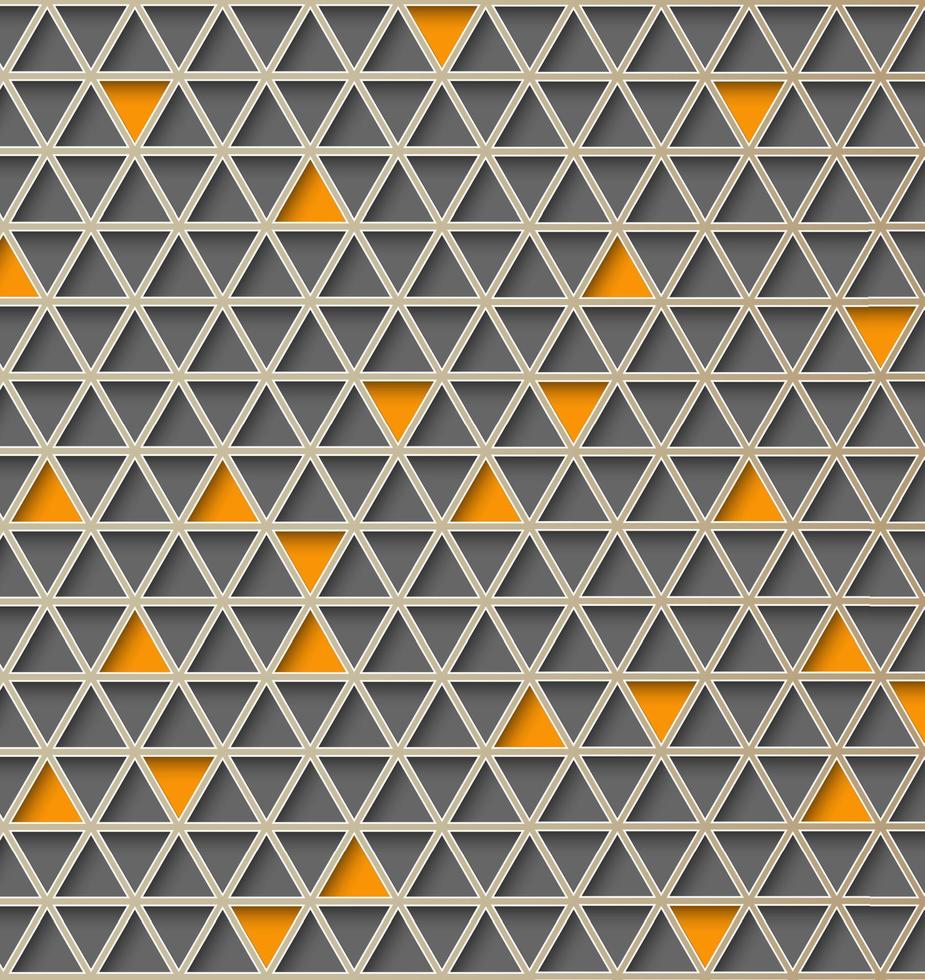 triangle 3d  pattern. vector