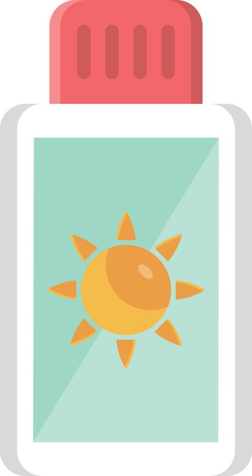 sunblock Vector illustration on a background. Premium quality symbols.  Vector Line Flat icon for concept or graphic design.