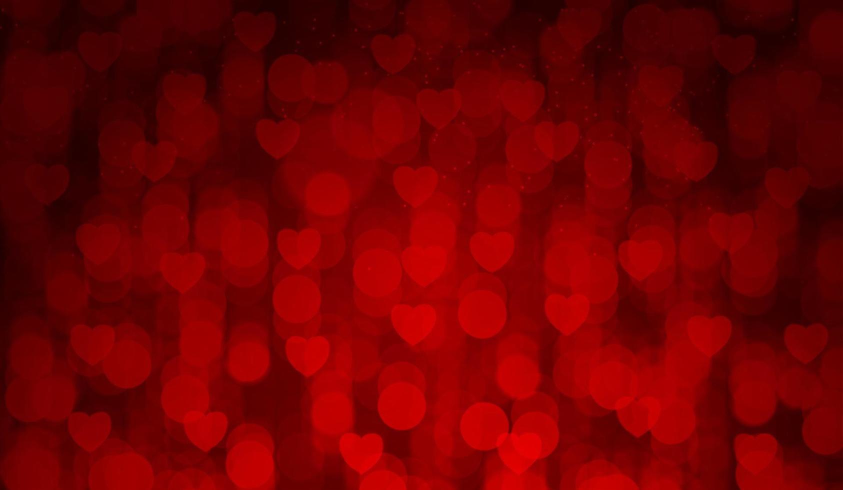 Valentine background with hearts light red background for happy valentines day. vector design