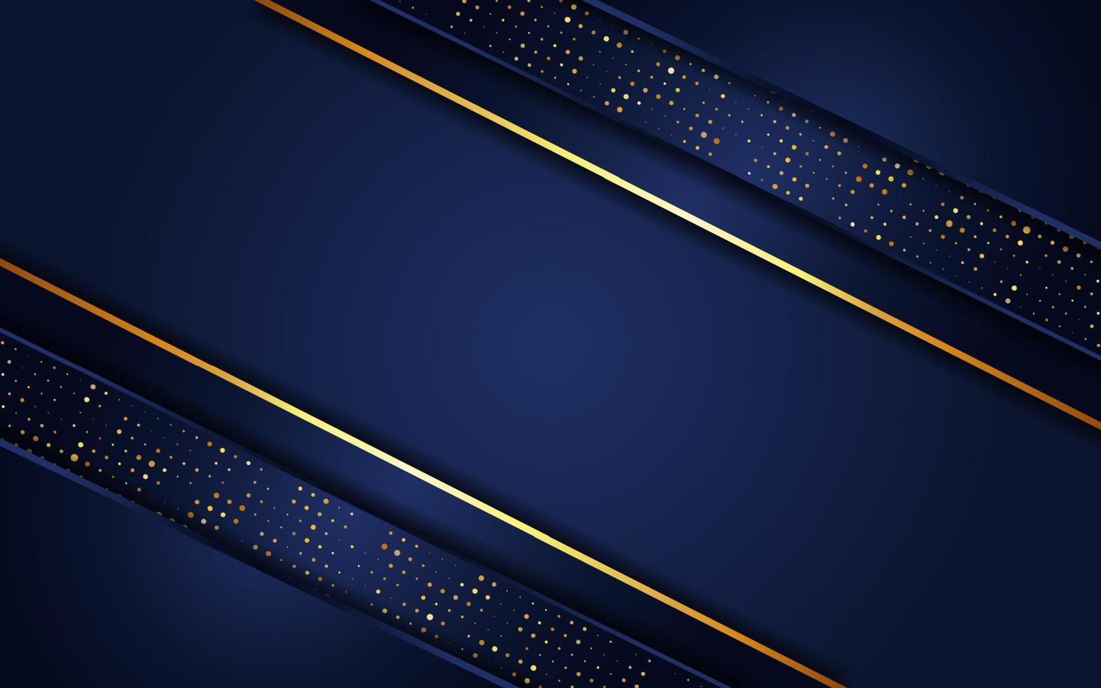 Luxury Dark blue background with glitter effect vector