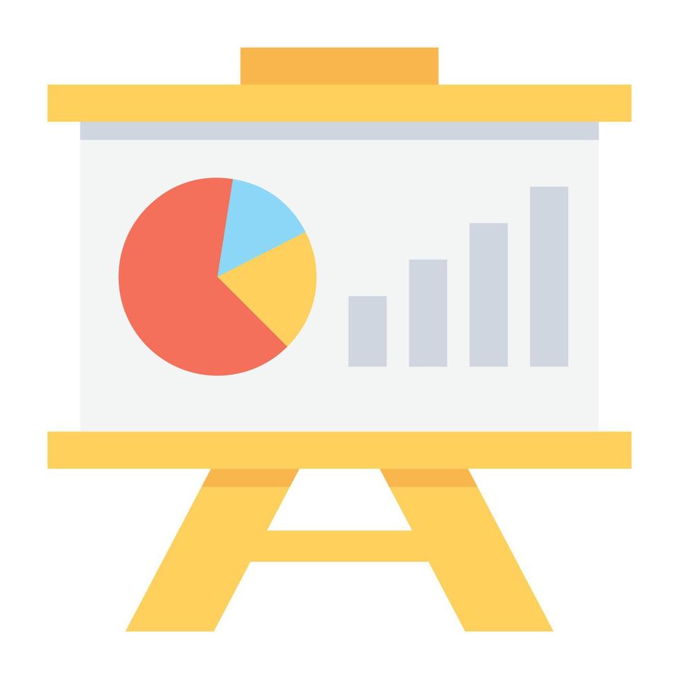 Graph Presentation Concepts vector