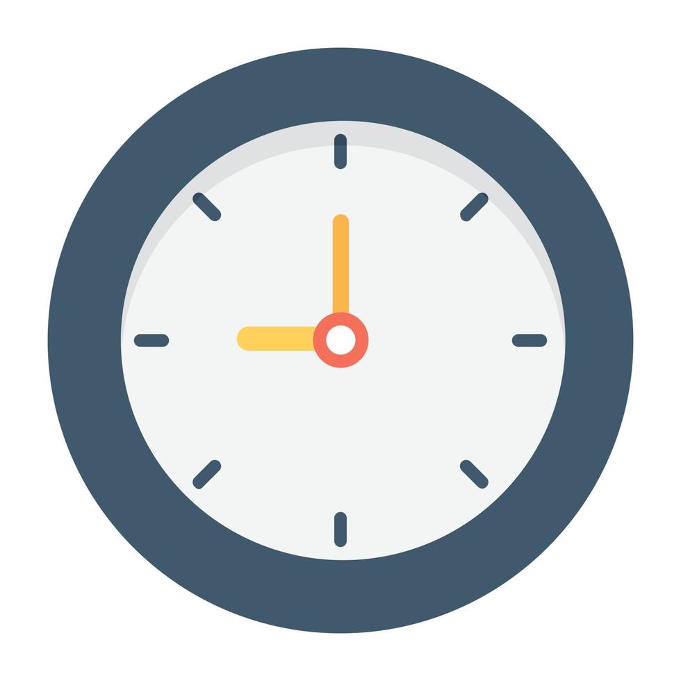 Trendy Clock Concepts vector