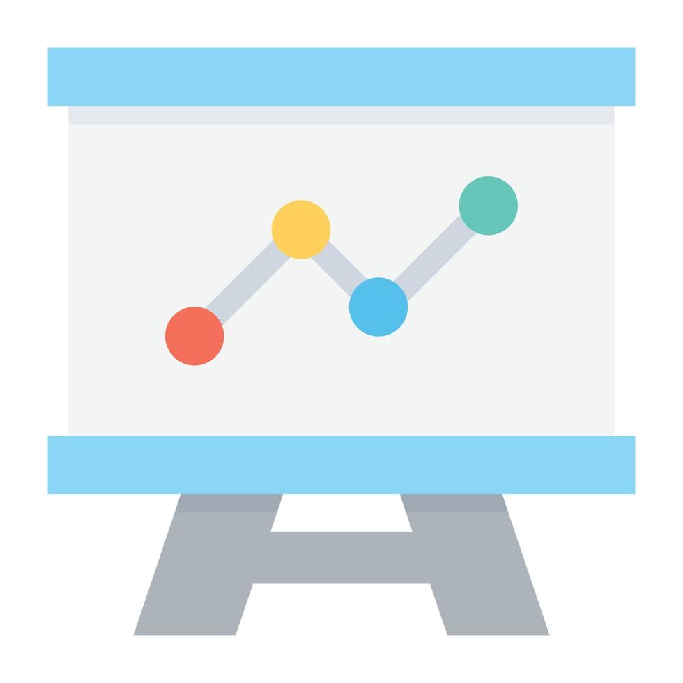 Graph Presentation Concepts vector