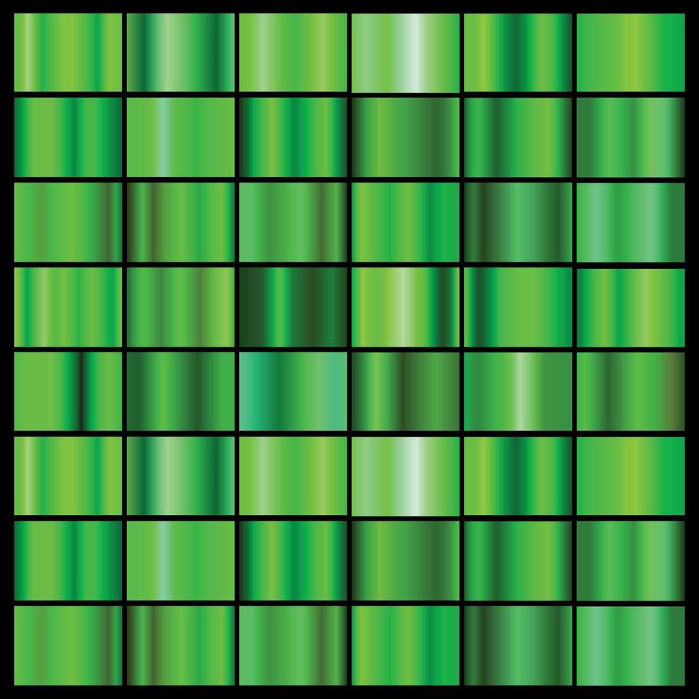 conjunto de fondo verde abstracto - vector de diseño de logotipo de empresa