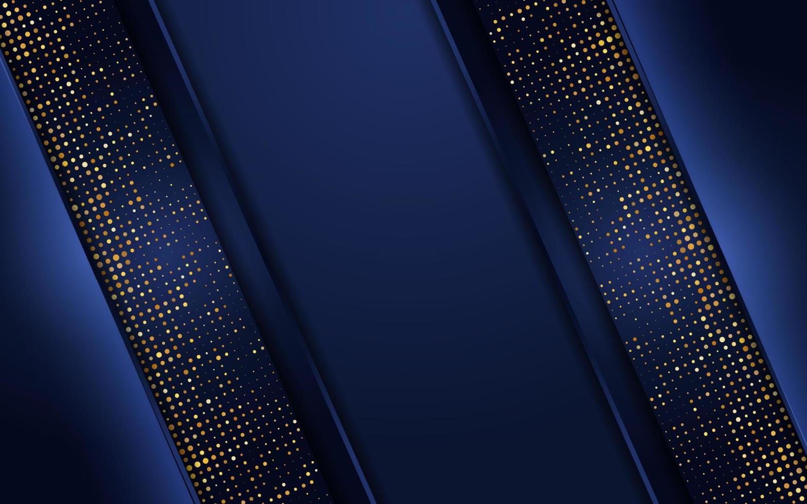 Luxury Dark blue background with glitter effect vector