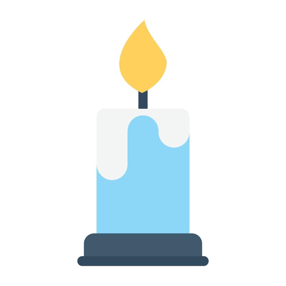 Trendy Candle Concepts vector