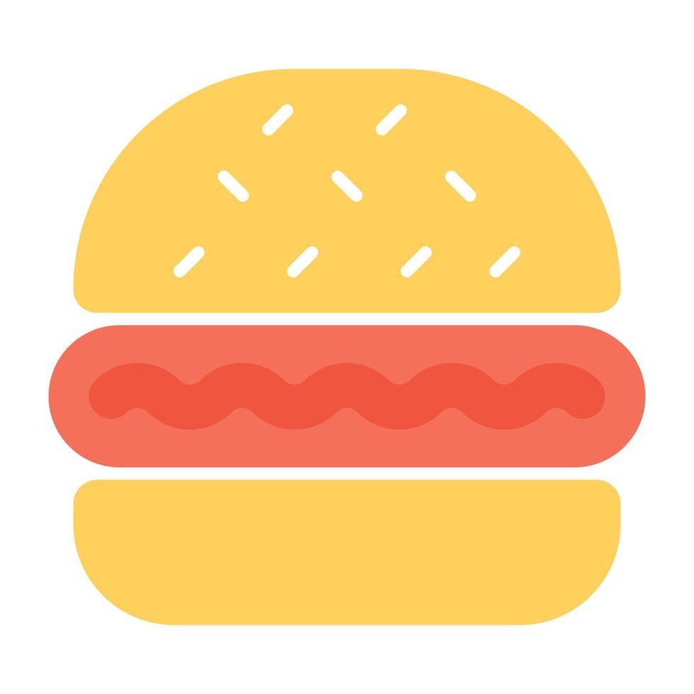 Trendy Burger Concepts vector