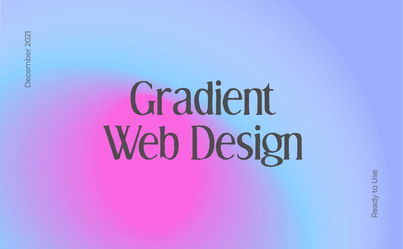 plantilla de banner web degradados retro colorido abstracto borroso vector