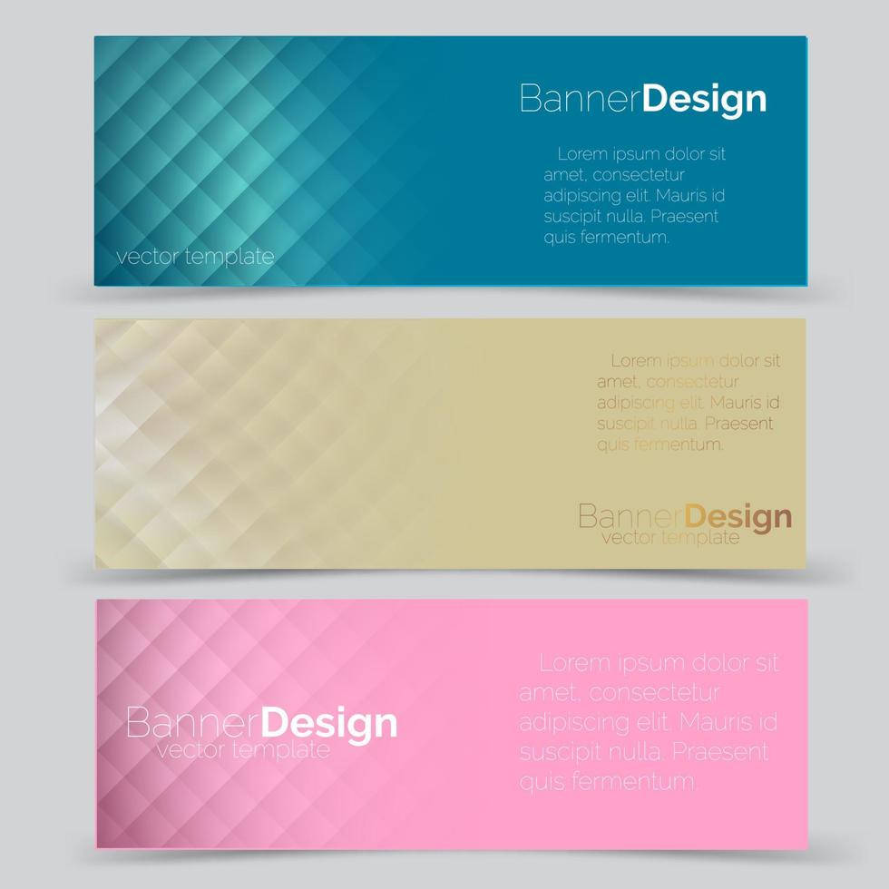 abstract corporate business banner templat vector