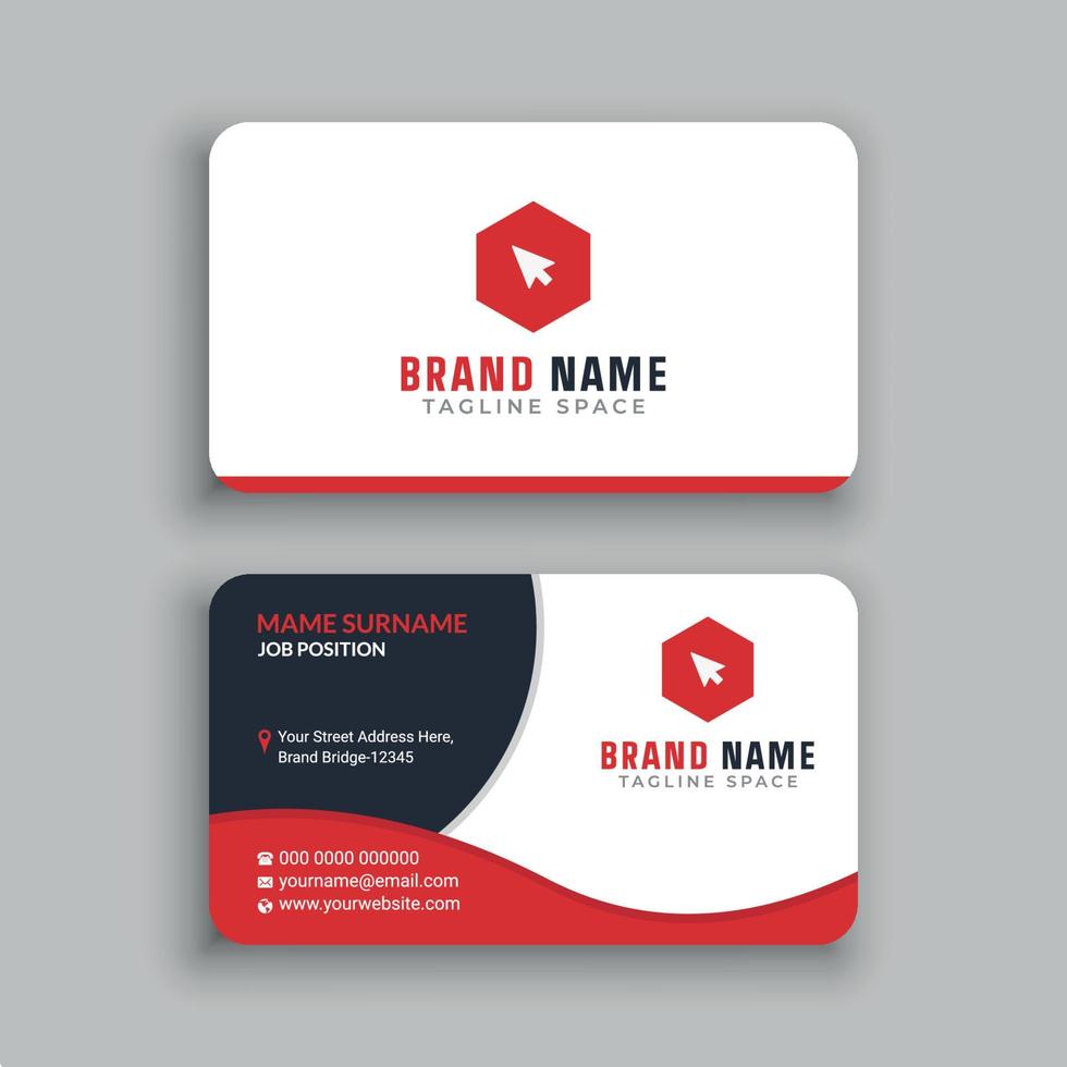 Business Card Design Templates vector