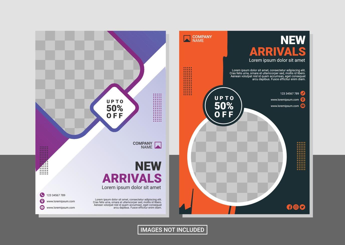 Creative corporate book cover design template vector