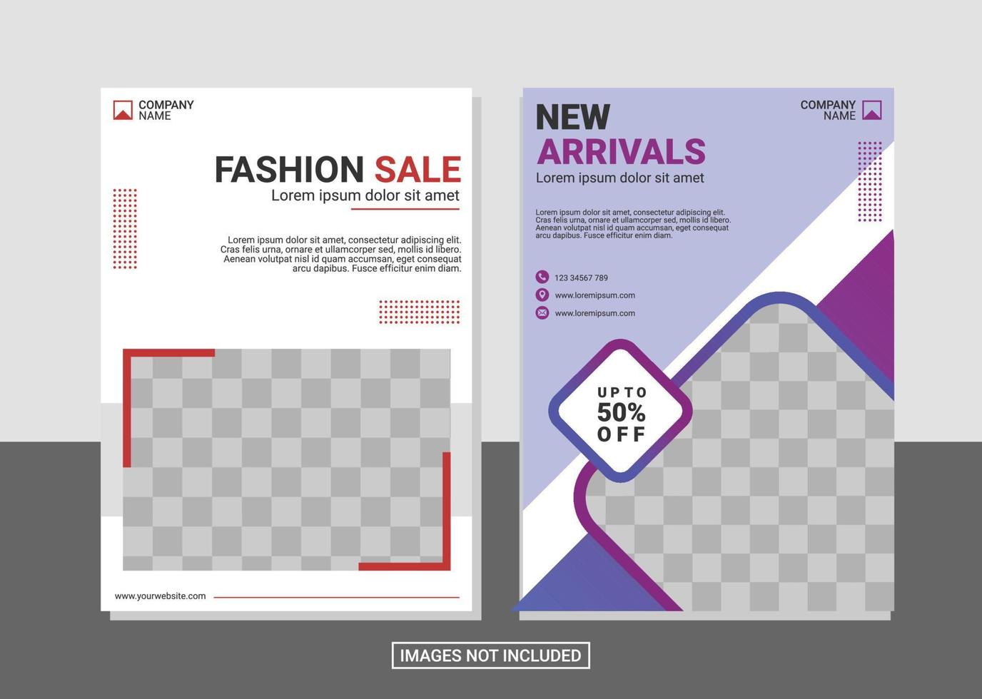 Creative corporate book cover design template vector