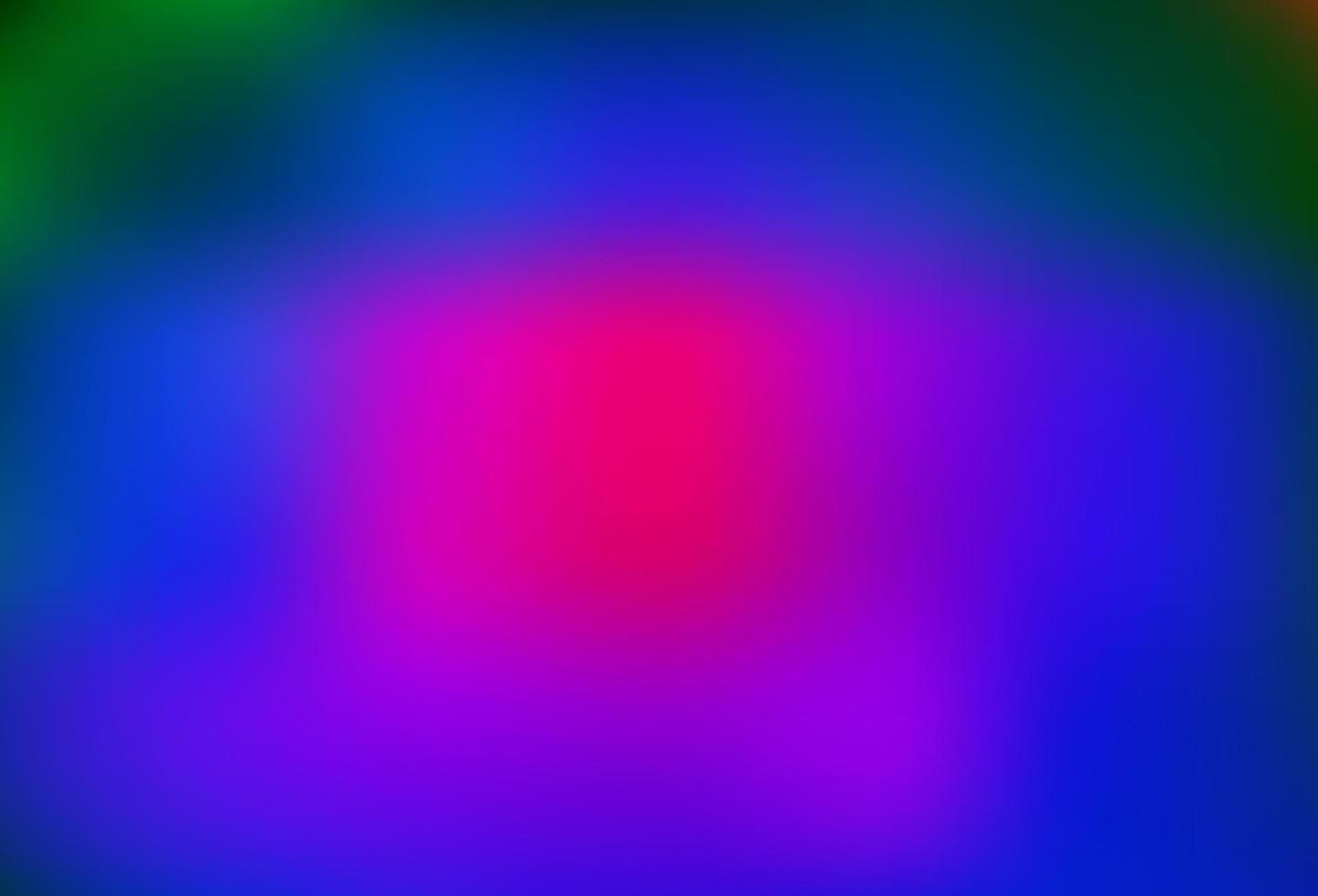 Dark Multicolor, Rainbow vector blurred and colored template.
