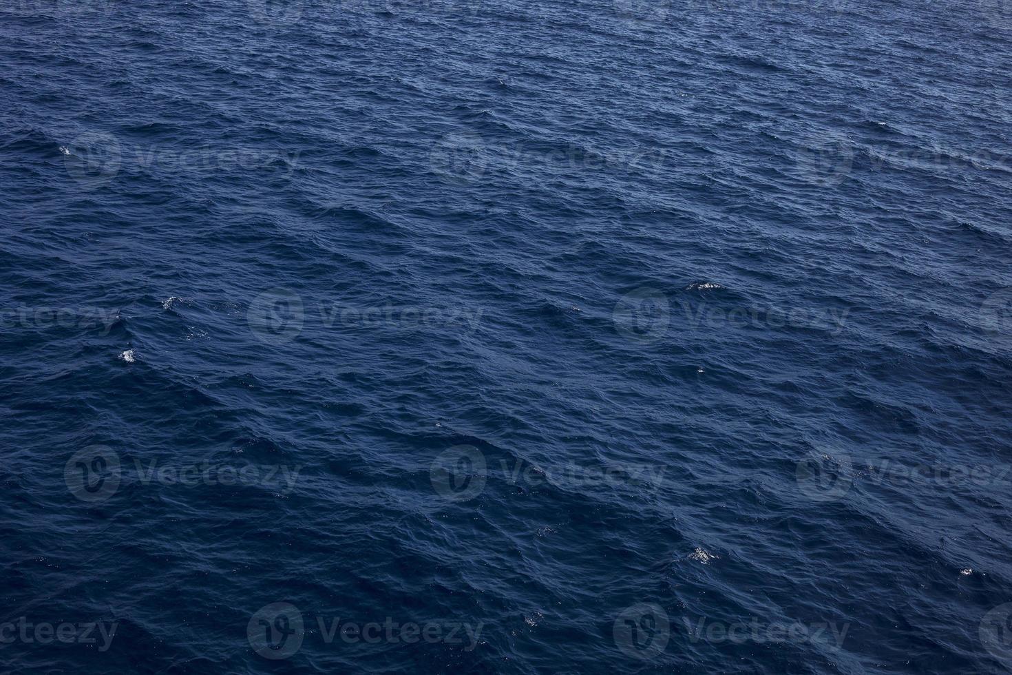 Blue Tones Water Waves Surface as Background. sea water texture. Grounds is the surface of the water flow from the flow of water to converge. photo