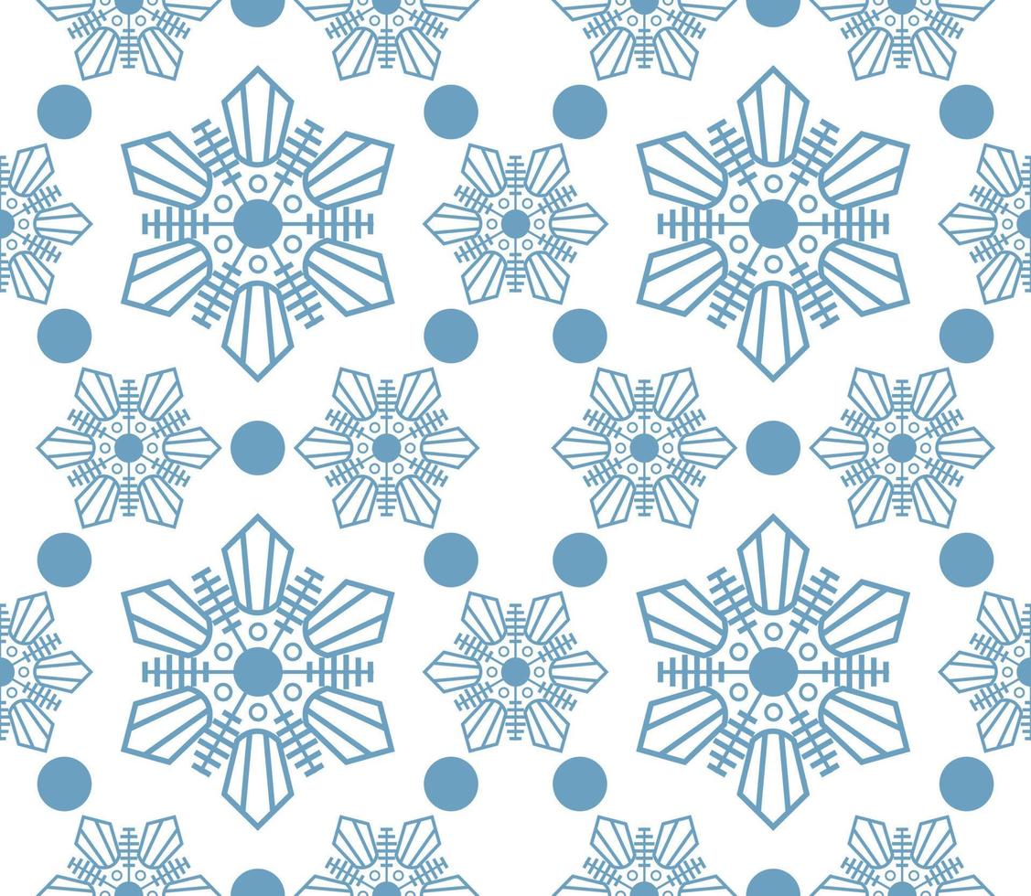 Snow pattern template vector illustration