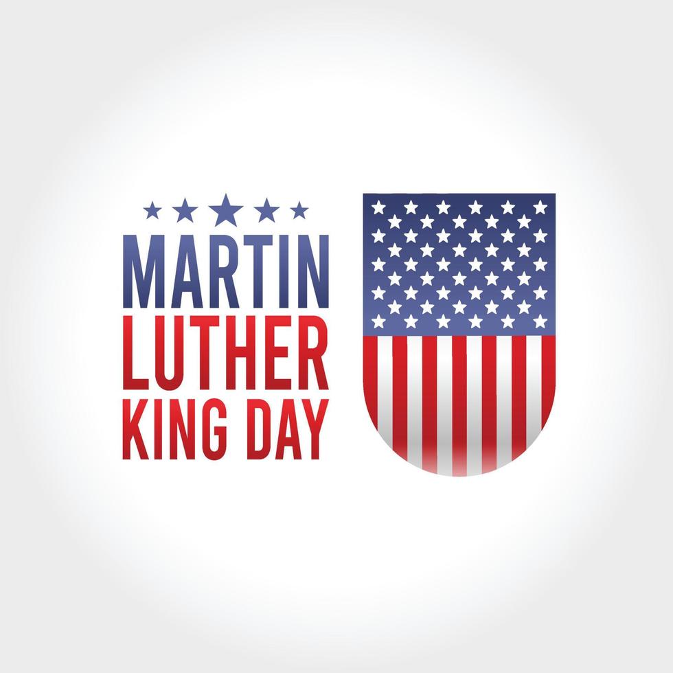 ilustración de vector de día de martin luther king