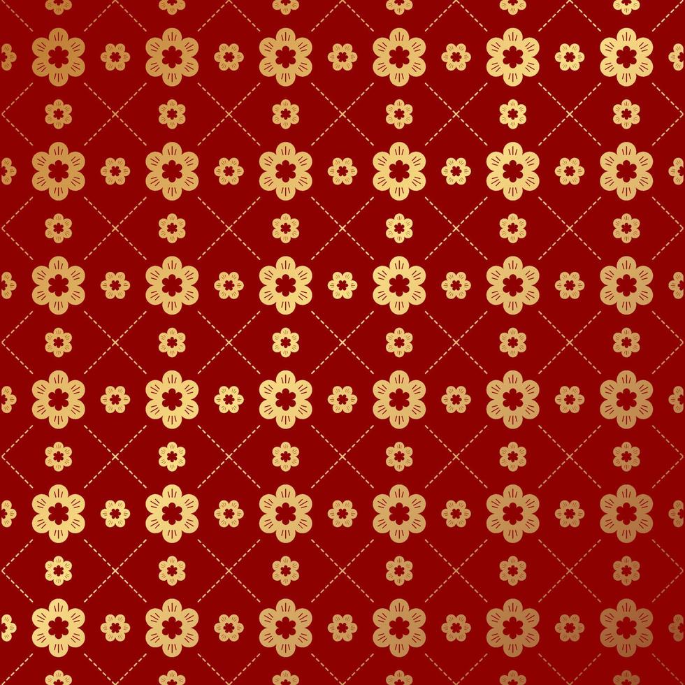 Chinese pattern template vector illustration