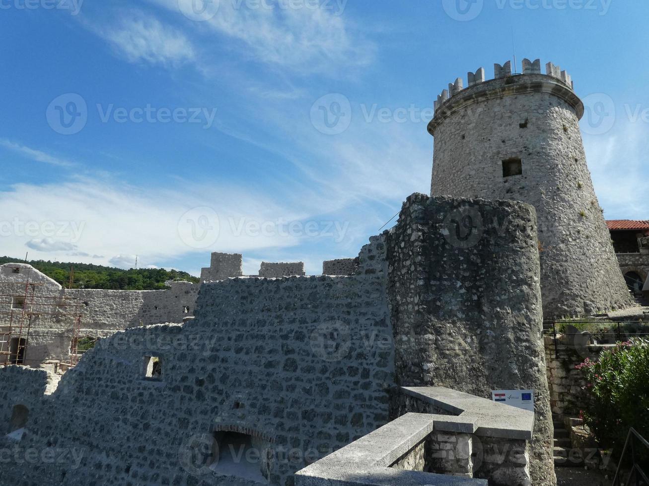 Trsat Castle fortress in Rijeka photo