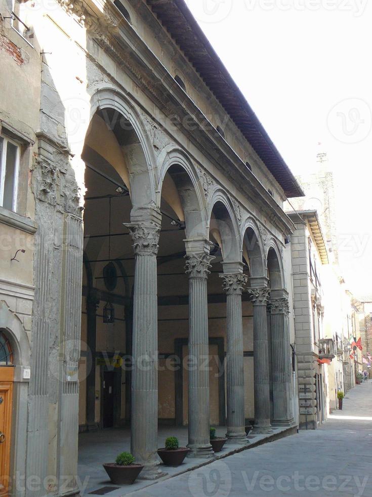 View of the city of Monte San Savino photo