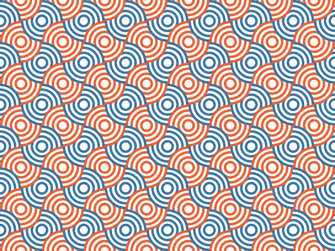 Japanese pattern template vector illustration
