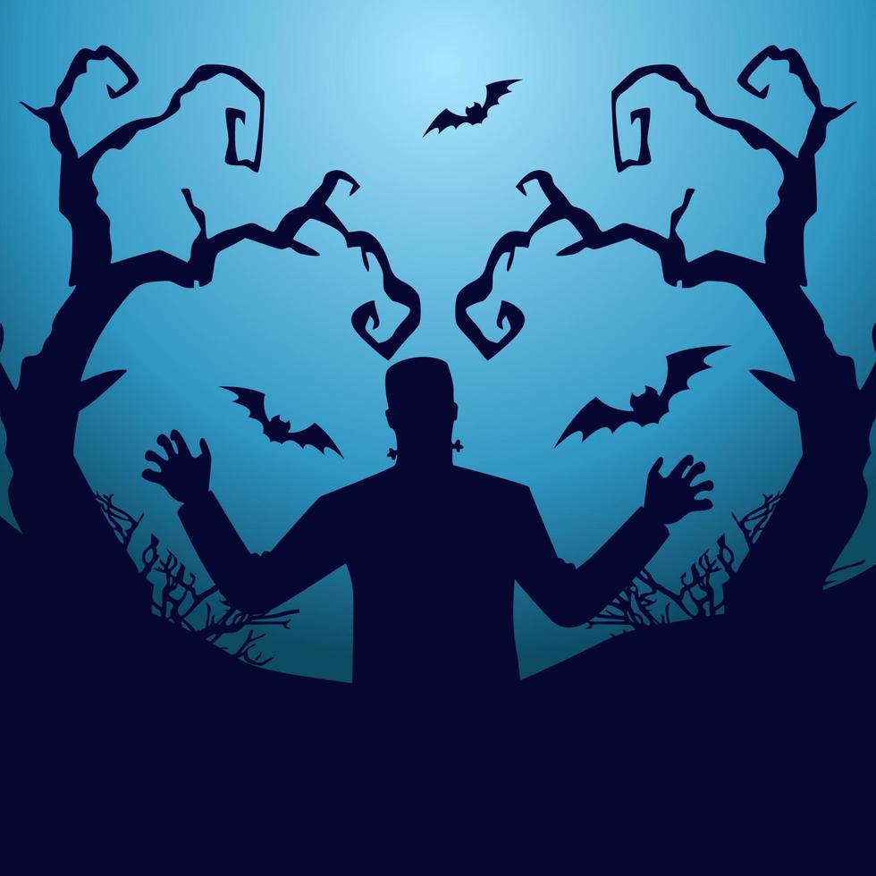 halloween design concept vector illustration