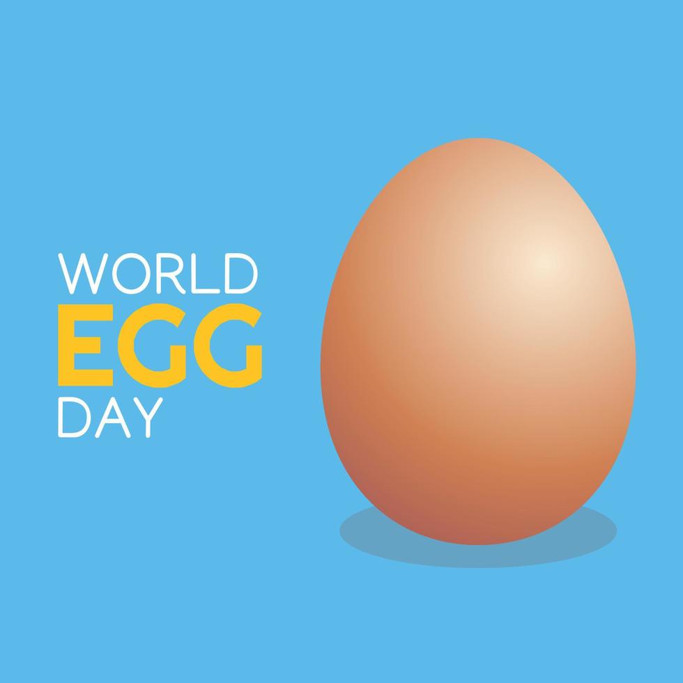 world egg day vector illustration