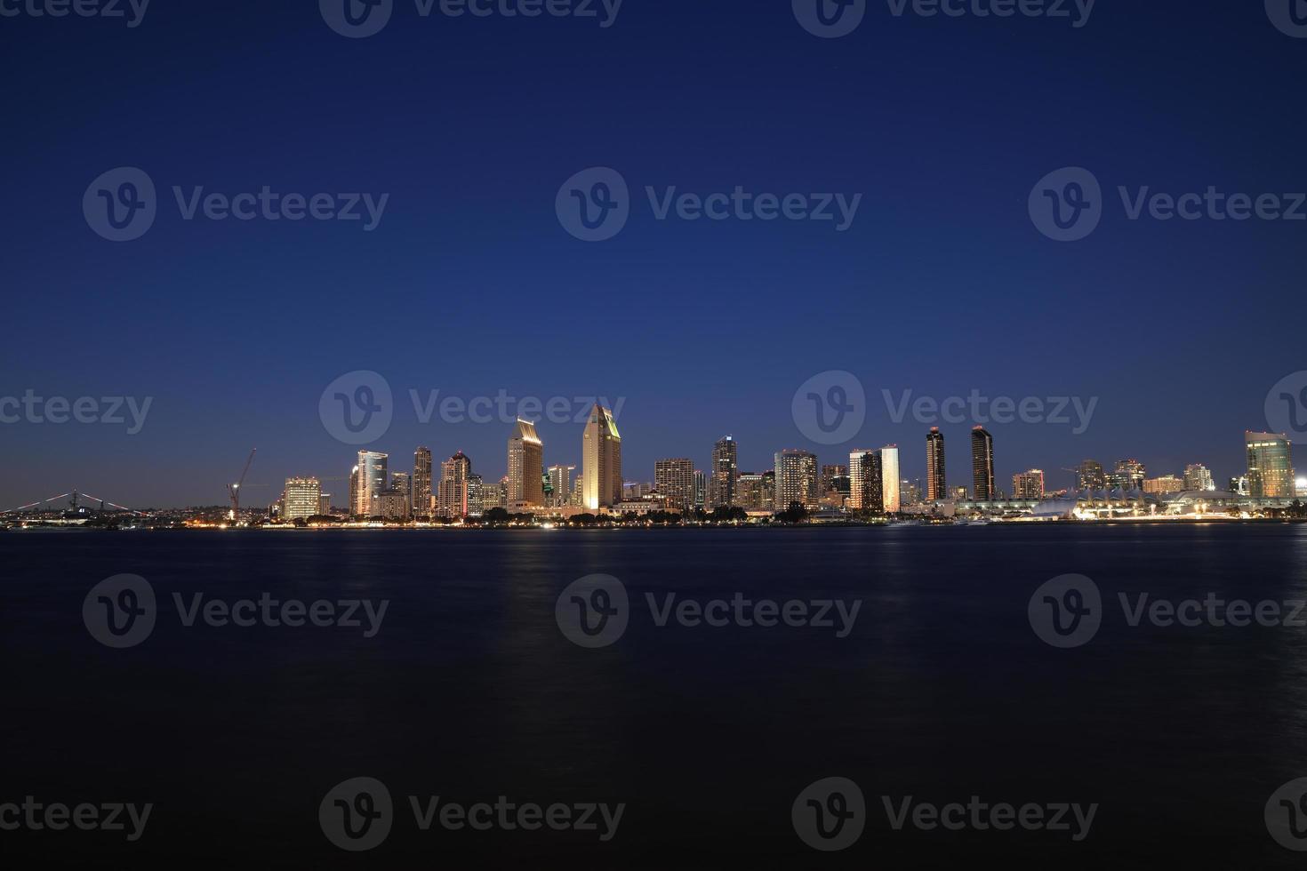 San Diego, Downtown at dusk photo