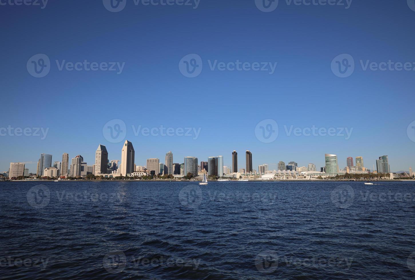 centro de san diego, horizonte foto