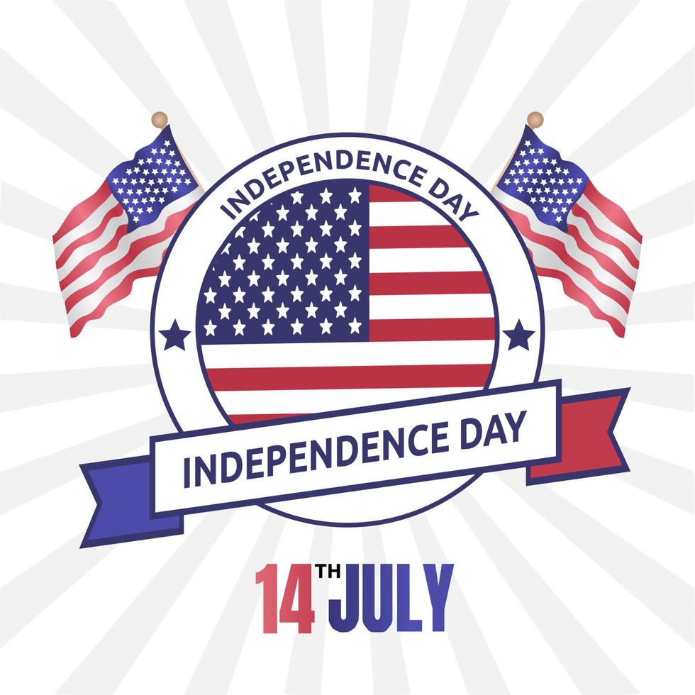 USA independece Day vector illustration