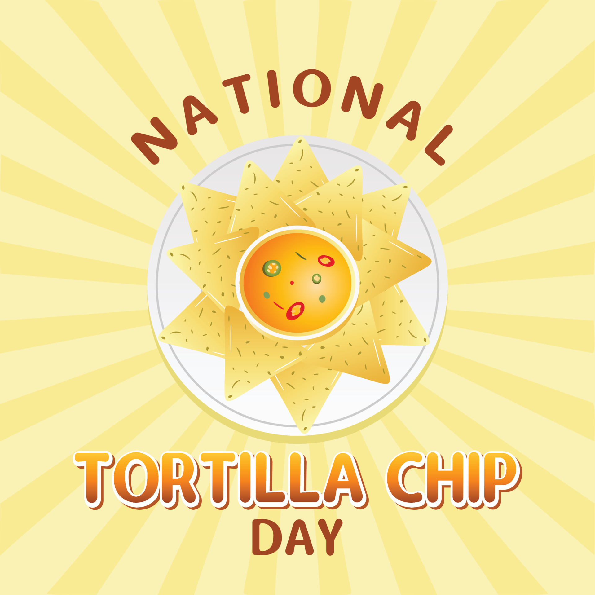 national tortilla day vector illustration 5481624 Vector Art at Vecteezy