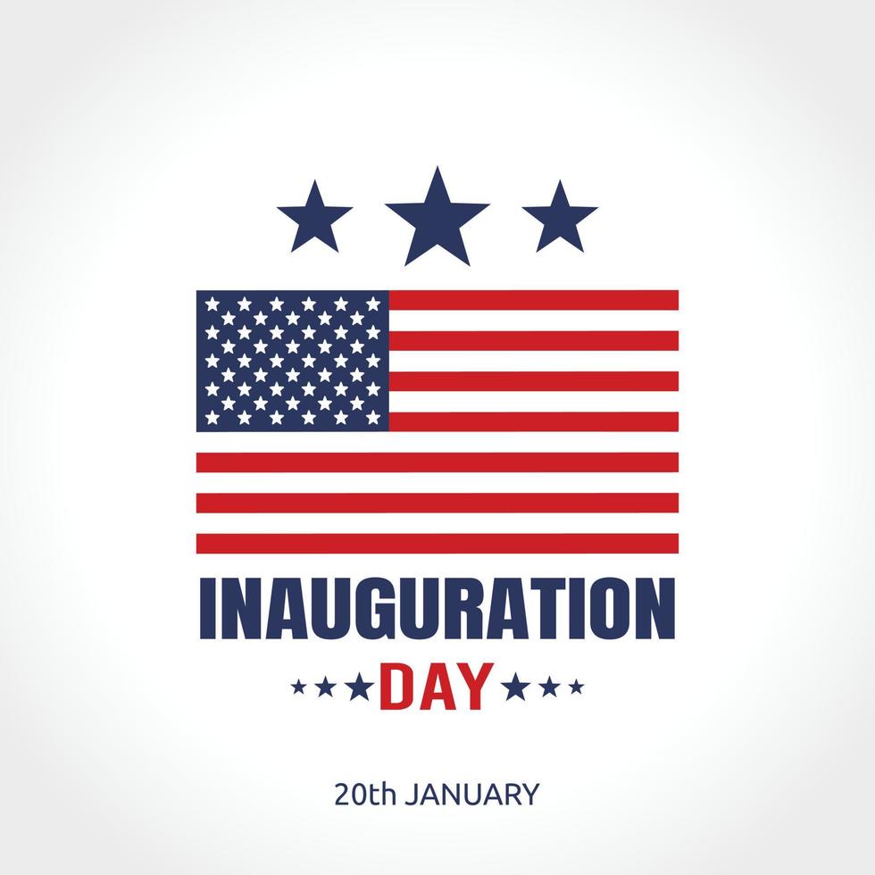 INAUGURATION DAY vector illustration