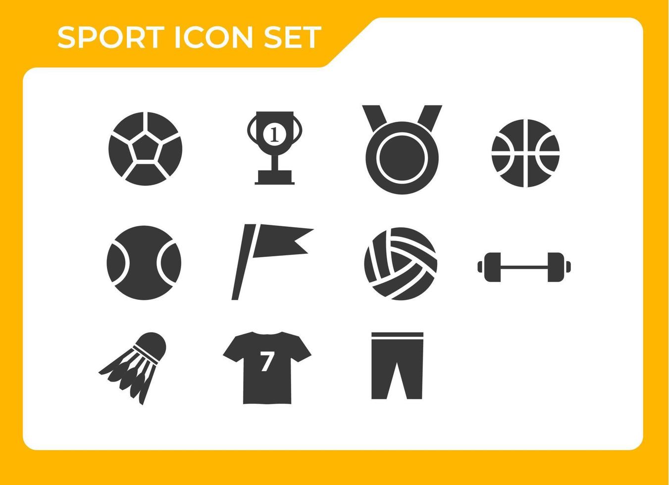 Set of sport icons vector illustration.vector eps 10.Editable Stroke. 48x48 Pixel Perfect.