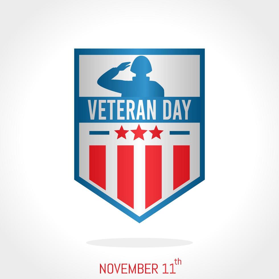 veteran day vector illustration