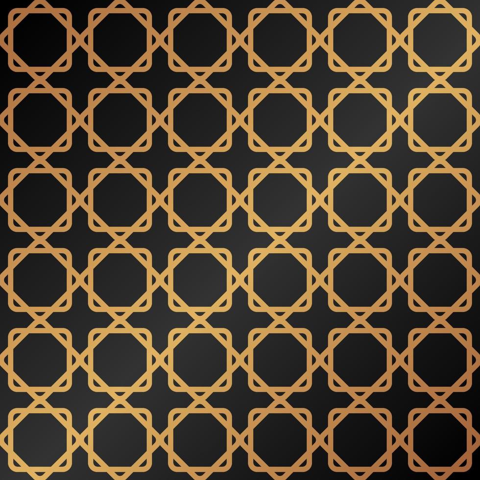 Arabic pattern template vector illustration