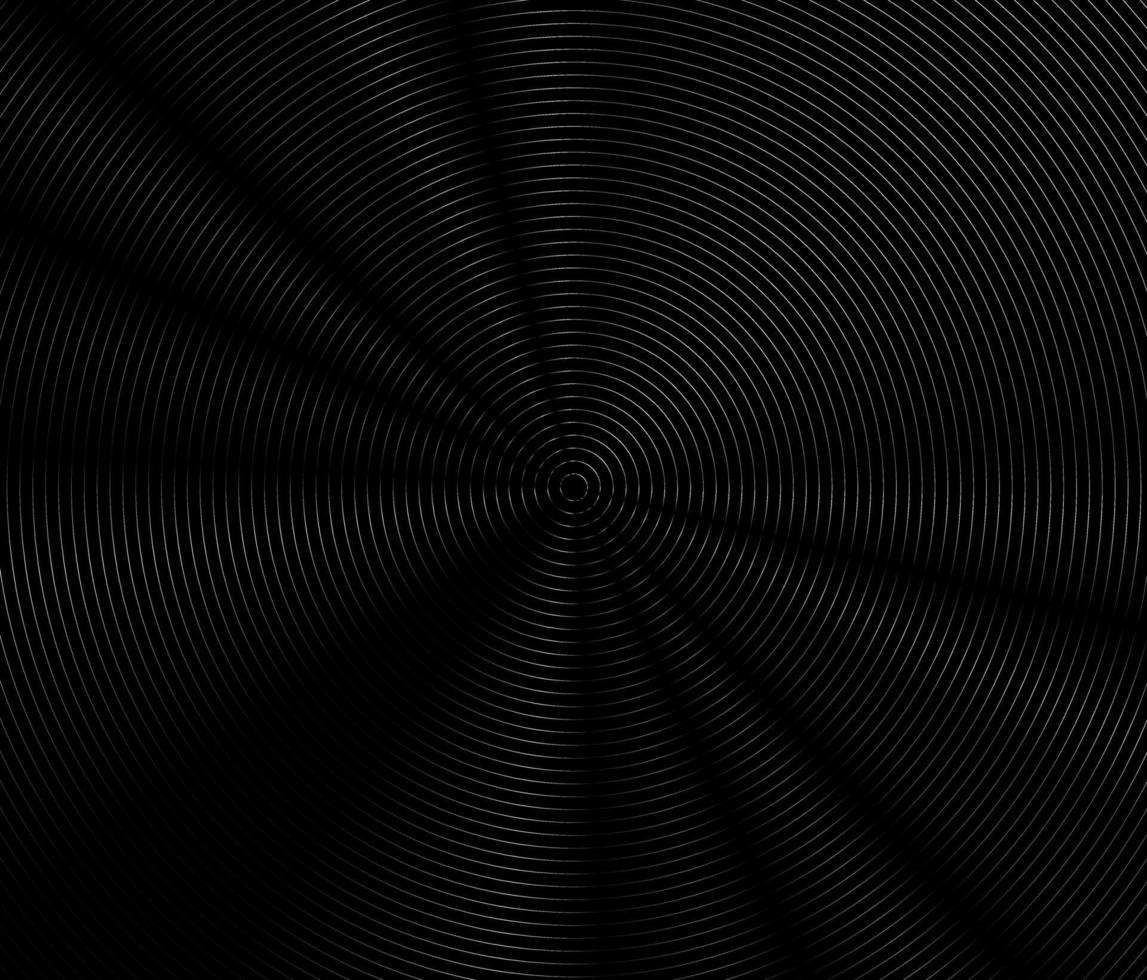 fondo de círculo concéntrico. patrón de línea circular. vector