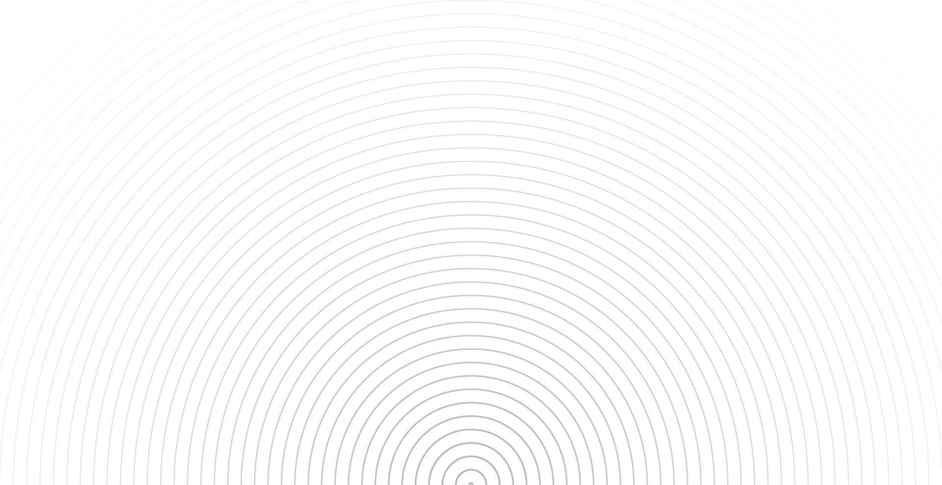 Fondo negro de semitono del círculo del vector abstracto. diseño de patrón de línea retro degradado. gráfico monocromático. círculo de onda de sonido. ilustración vectorial