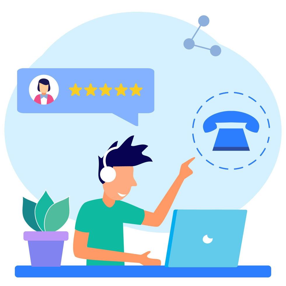 Illustration vector graphic cartoon character of customer support 5482281 Vector Art at Vecteezy Illustration vector graphic cartoon character of customer support 5482281 Vector Art at Vecteezy
