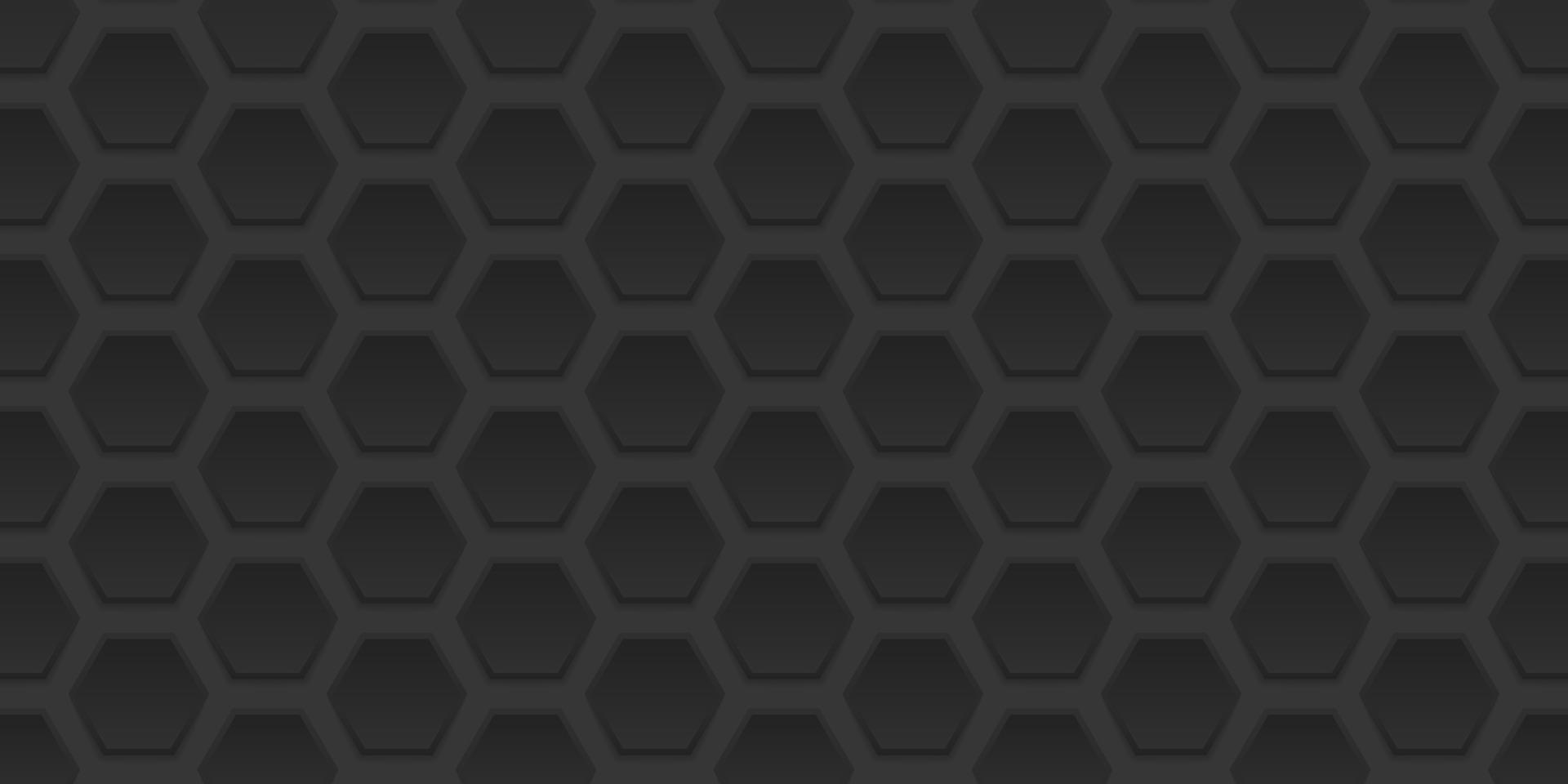 Abstract Dark Black Background. Dark Gray Iron Textured Pattern. Steel  Honeycomb Texture Wallpaper with Gradient. Abstract Modern Design. Vector  Illustration. 5482680 Vector Art at Vecteezy