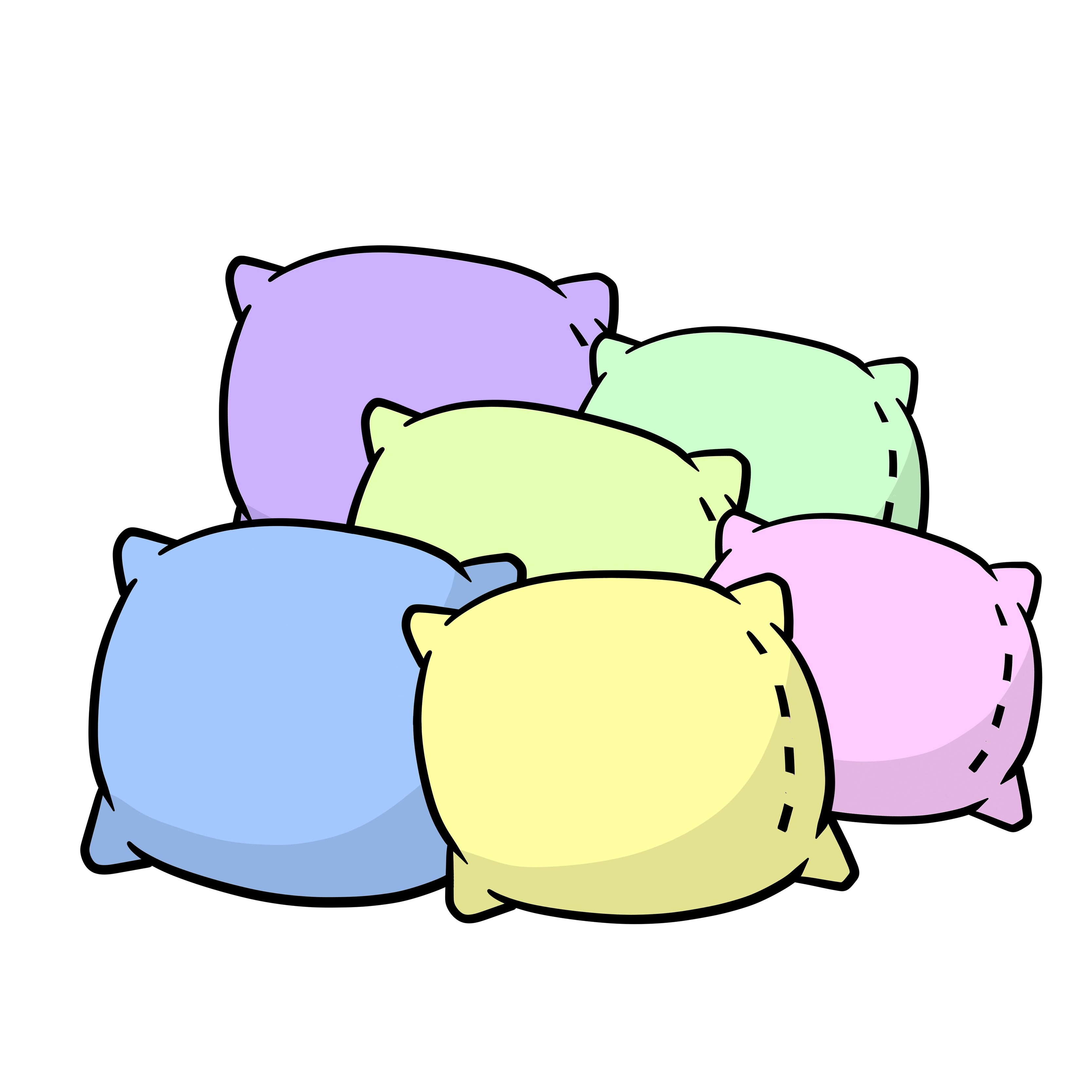 Cartoon Large Cushions 