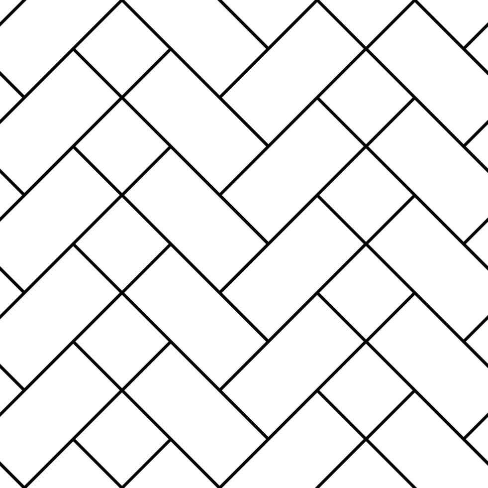 Seamless laying tiles pattern with herringbone offset. Vector illustration.