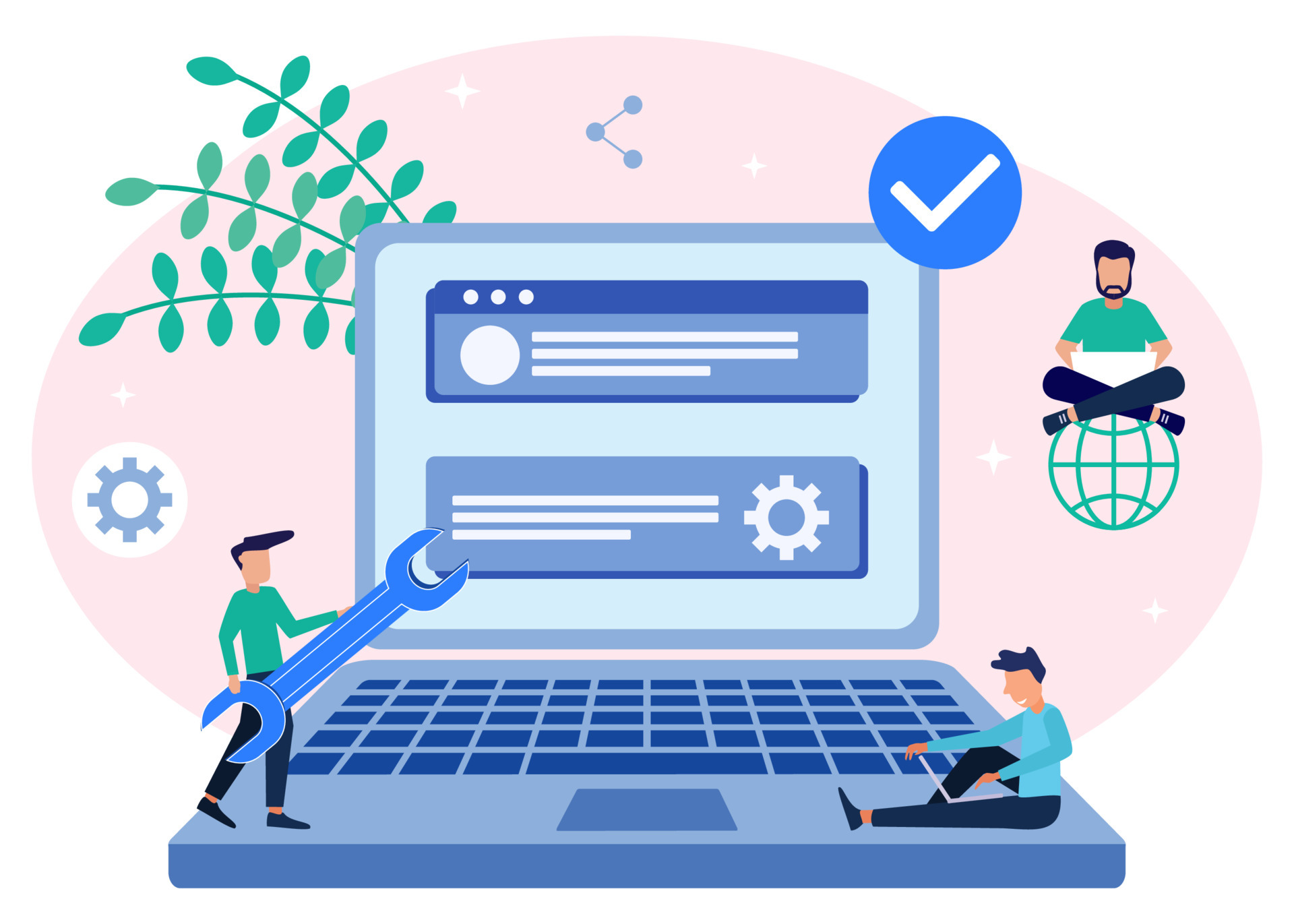 ilustración vectorial gráfico personaje de dibujos animados de ...