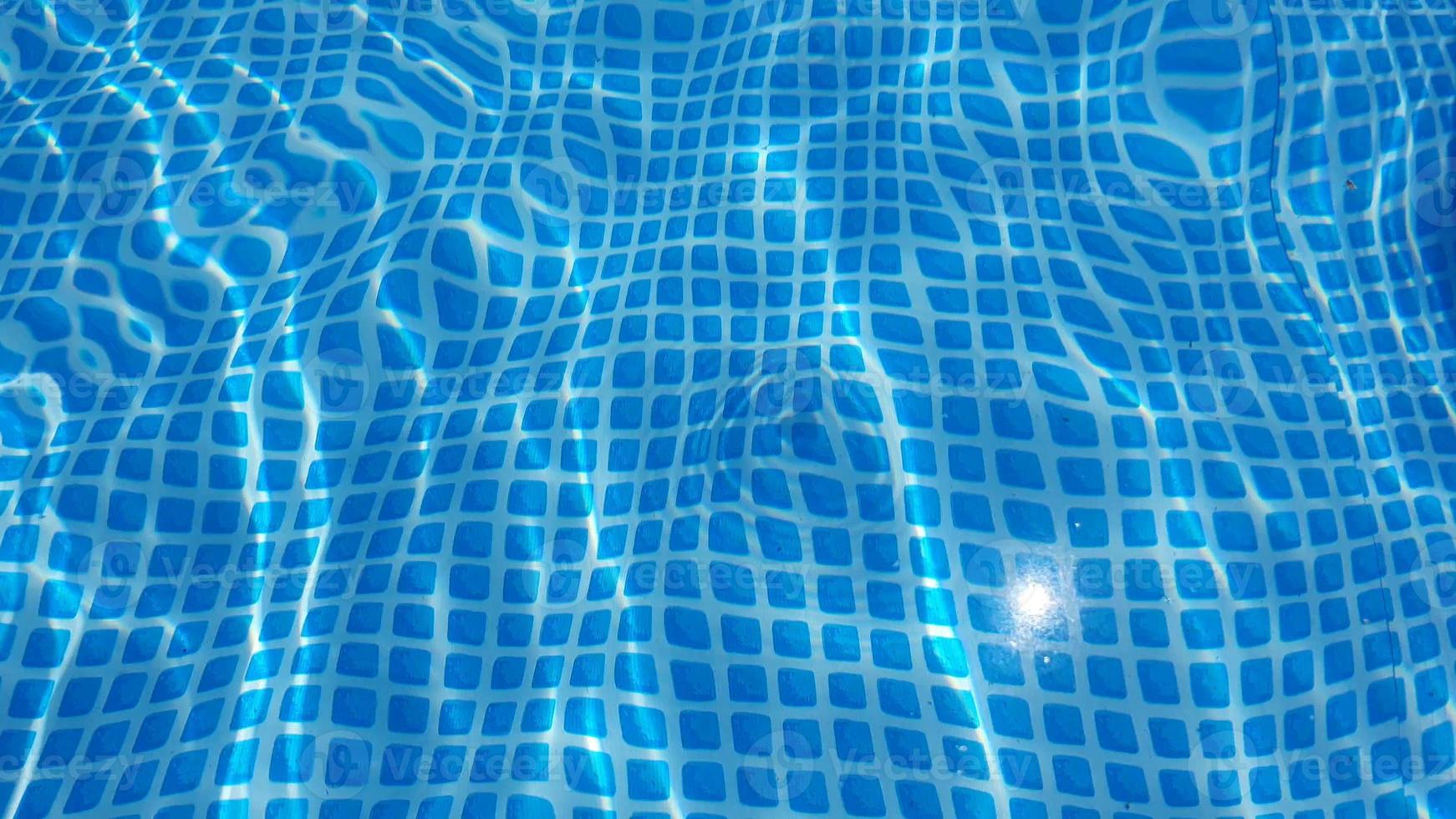 Water surface texture with looping clean swimming pool ripples and waves. photo