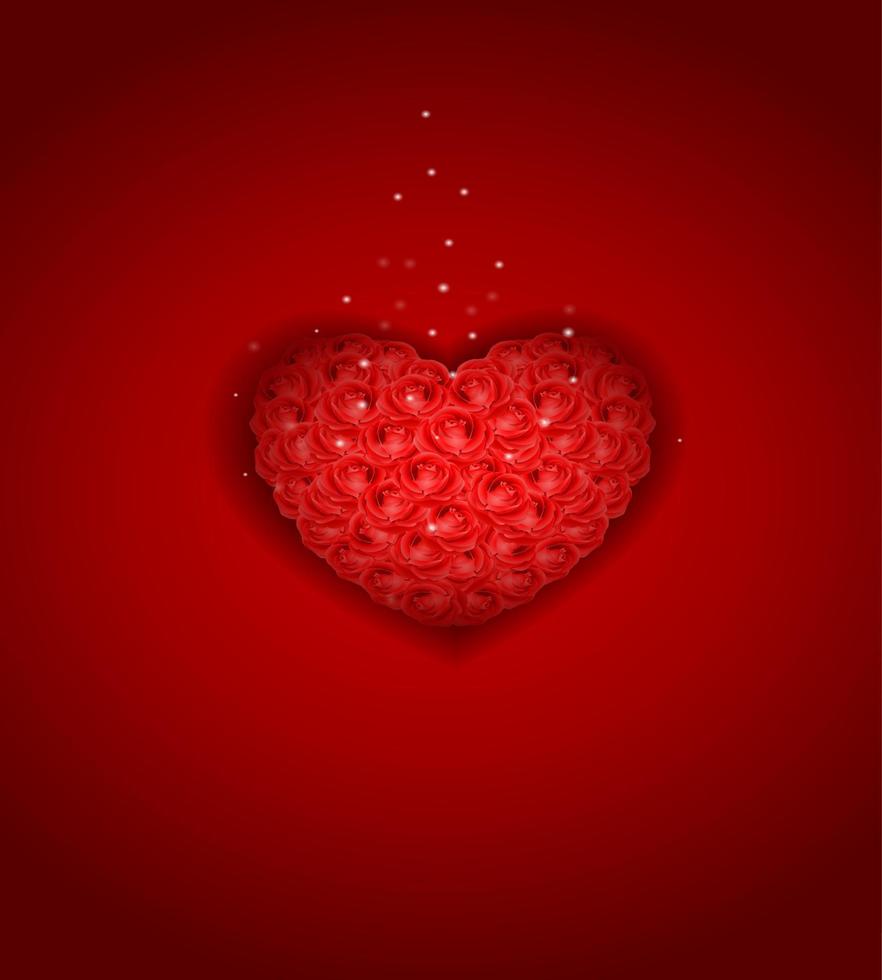 Valentines Day background vector